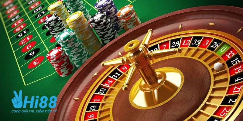 Casino Hi88 - Thiên Đường Giải Trí Cho Cược Thủ Năm 2024 vong xoay roulette mang den su may man cho nguoi choi