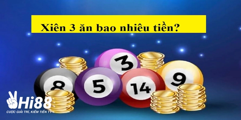 Xiên 3 Ăn Bao Nhiêu Tiền? Bật Mí Cách Chơi Chuẩn Nhất xien 3 an bao nhieu tien se duoc tinh khac nhau o tung mien