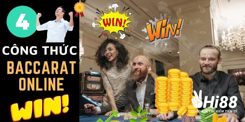 Một Vài Công Thức Đánh Baccarat Ăn Sạch Tiền Của Nhà Cái dat tien vao cua banker co ty le thang cao