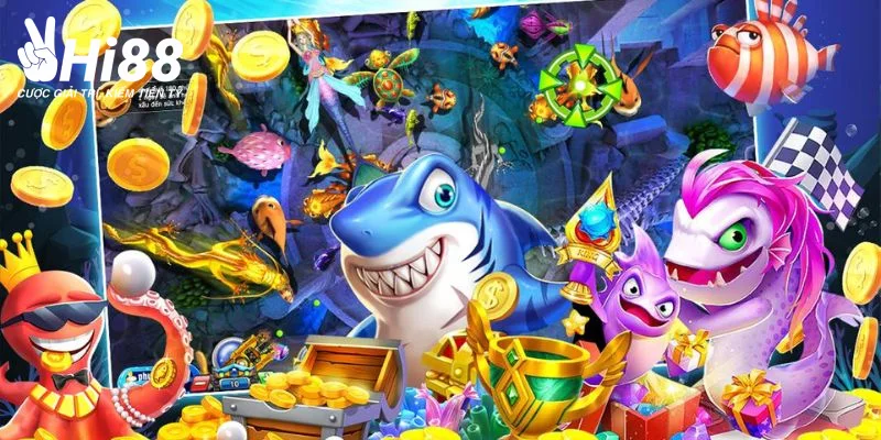 Bắn Cá Đại Dương - Tựa Game Huyền Thoại, Đẳng Cấp Nhất Châu Á Hình ảnh game bắn cá đại dương nổi bật, hút mắt