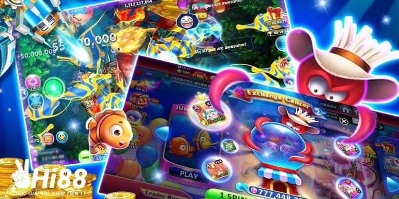 Bắn Cá Thần Tài - Game Săn Cá Đổi Thưởng Hàng Đầu Tại Hi88